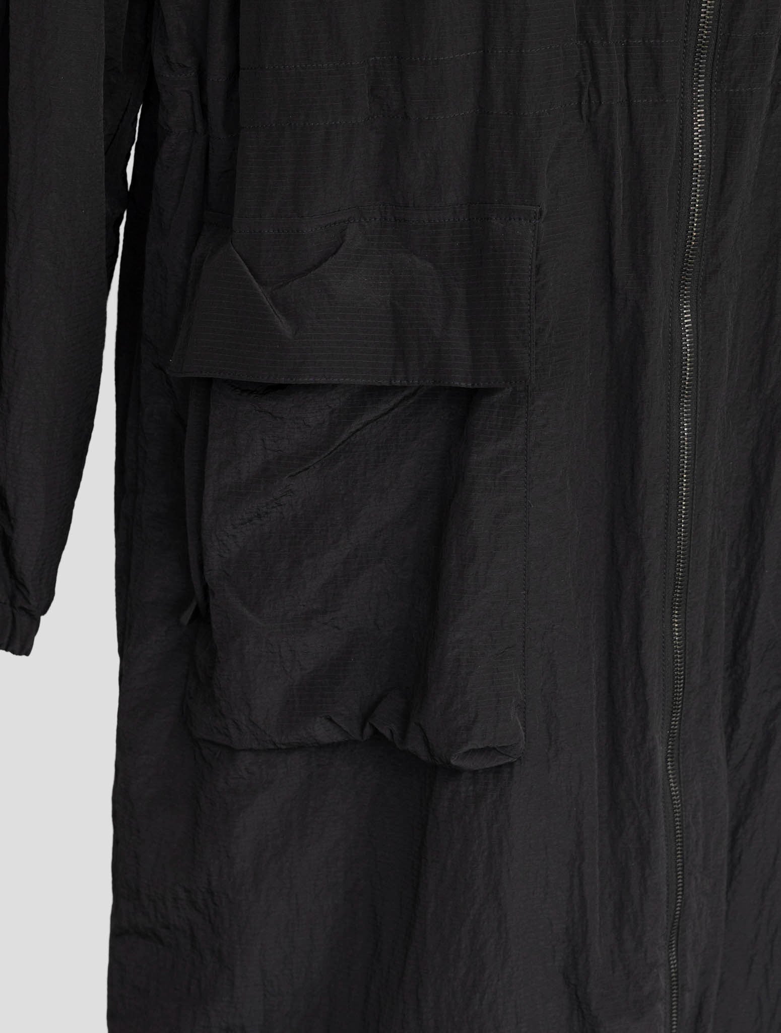 Kiton Knt Black Pa Overoat