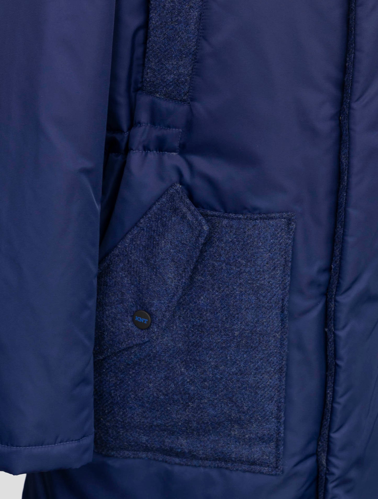 Kiton Knt Blue Pa Overoat