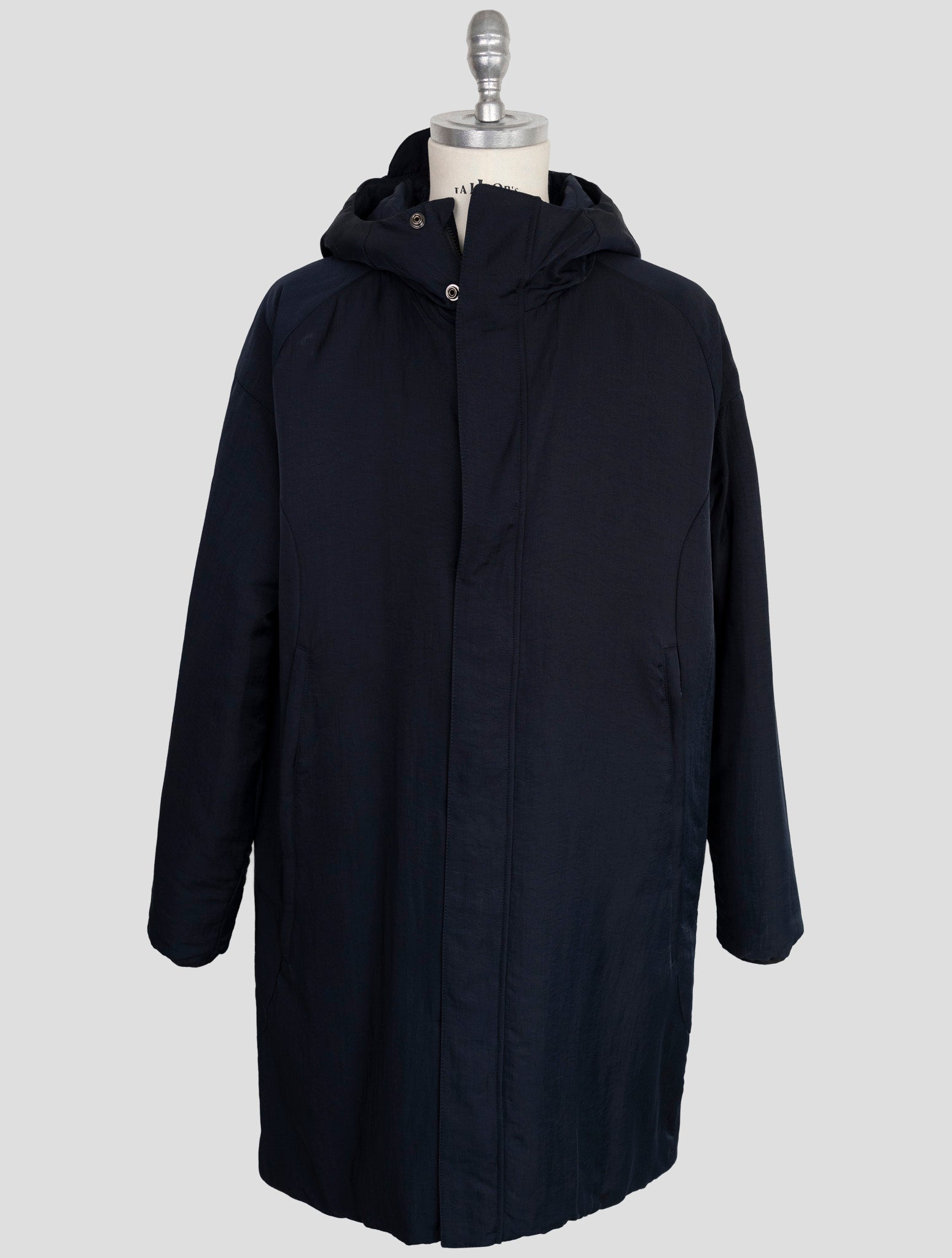 Kiton Knt Blue Pa Overoat