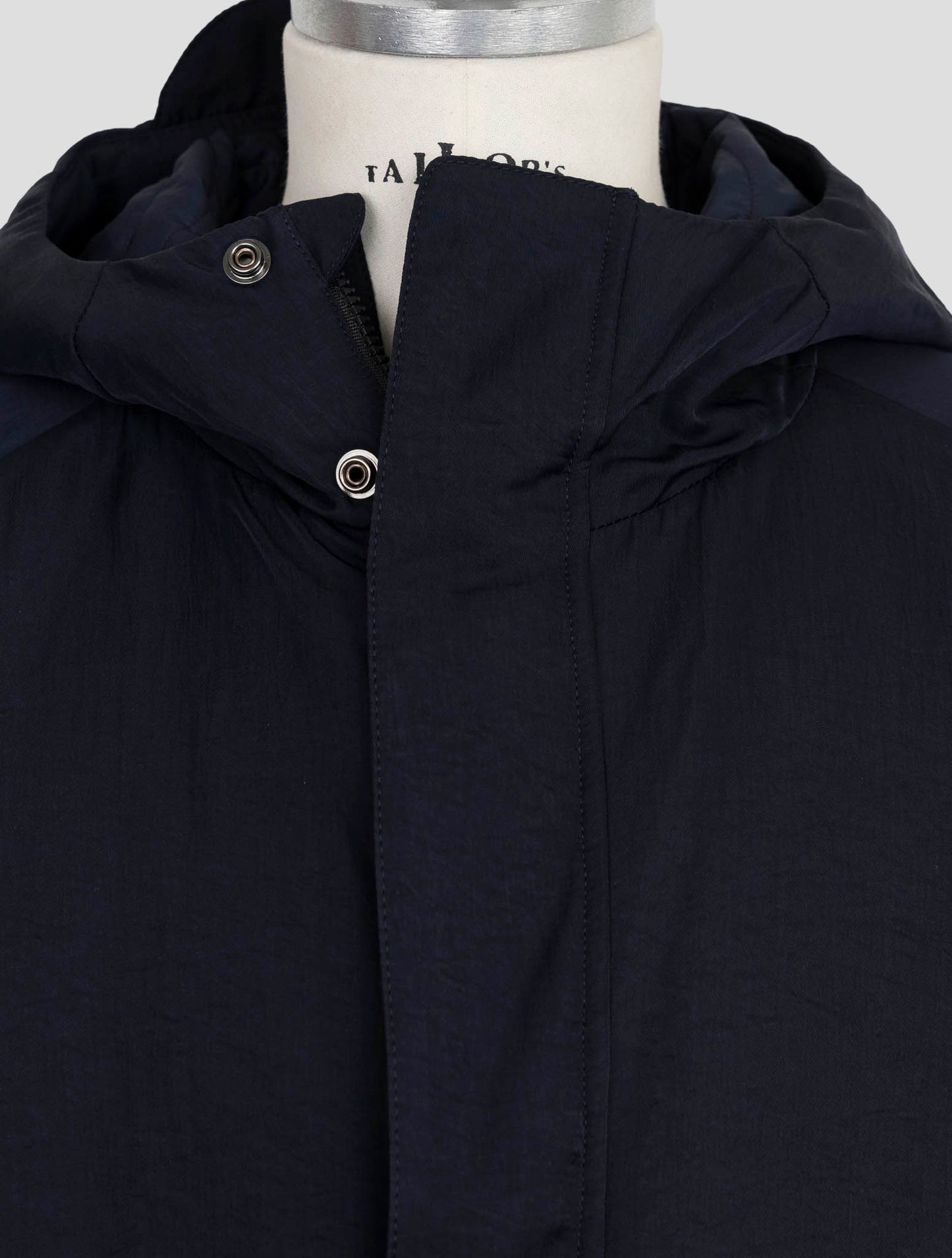 Kiton Knt Blue Pa Overoat