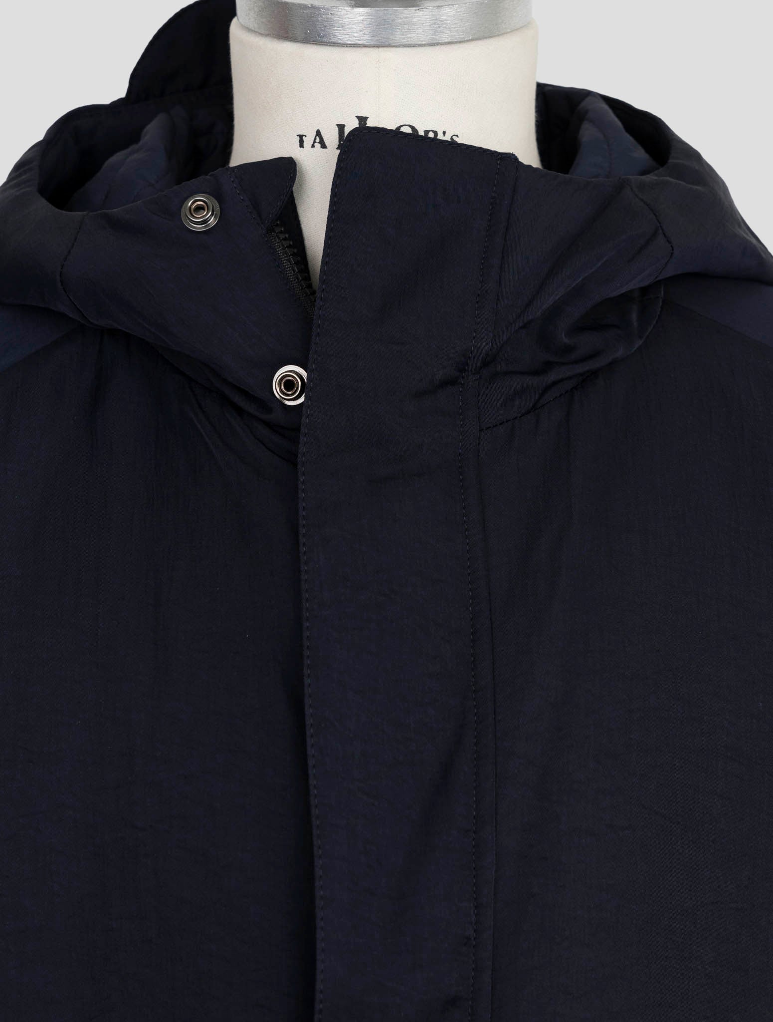 Kiton Knt Blue Pa Overoat