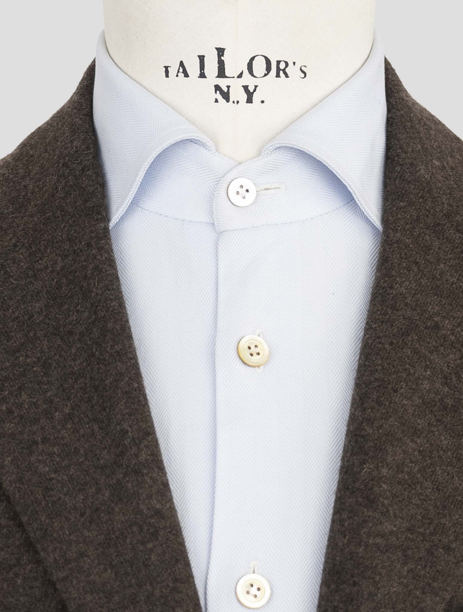Kiton Brown Cashmere Pa Blazer