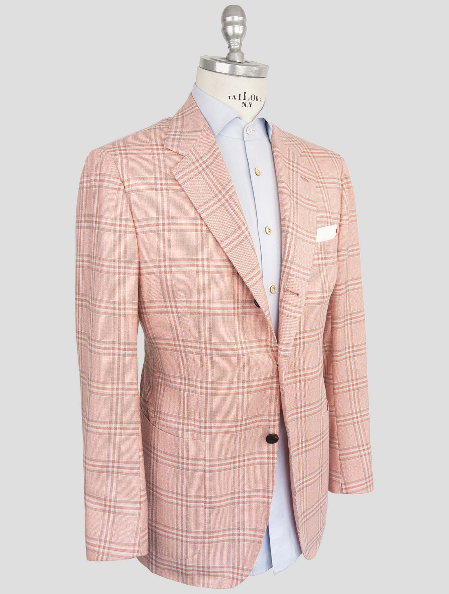 Kiton Pink Cashmere Blazer