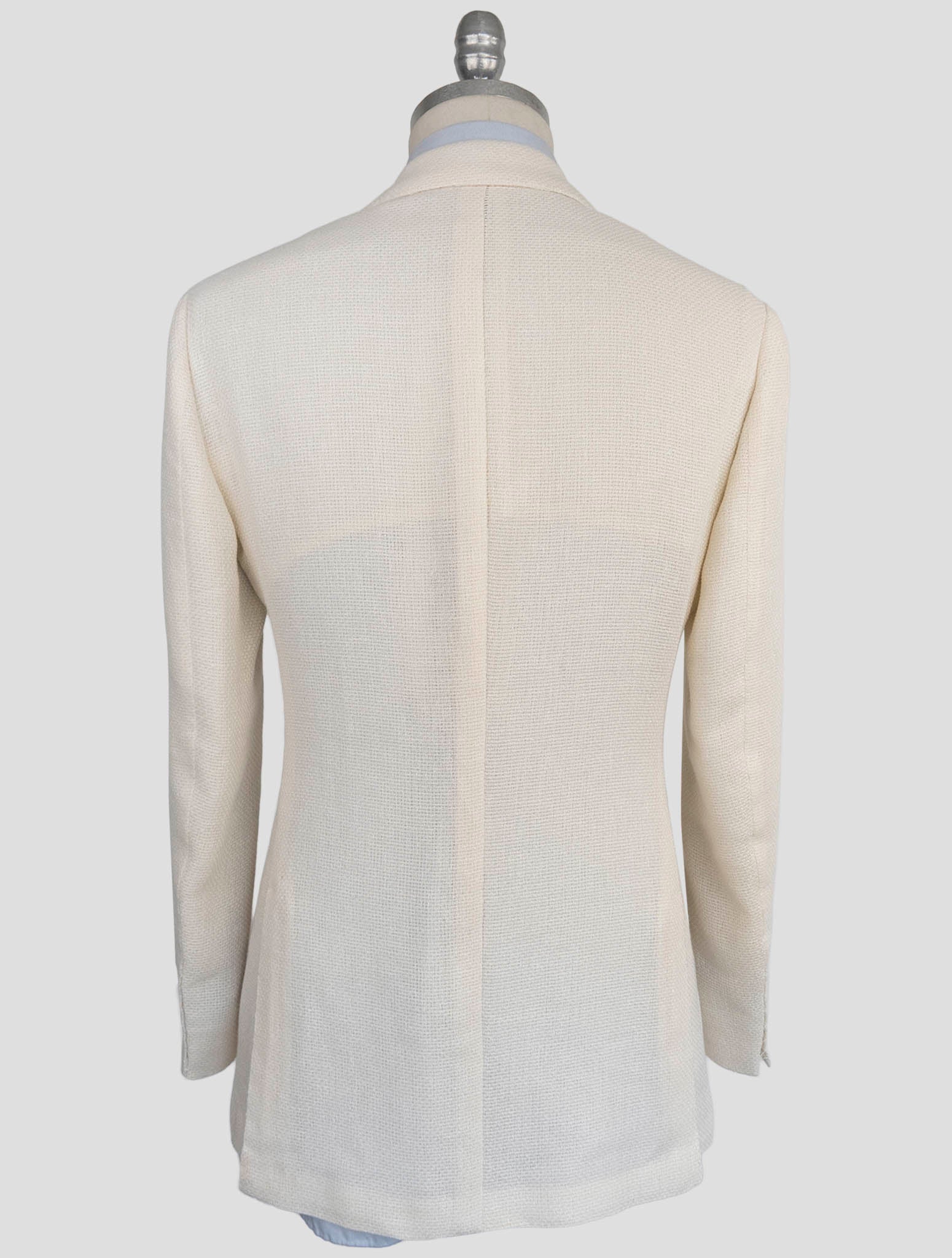 Kiton Brown Linen Cashmere Silk  Blazer