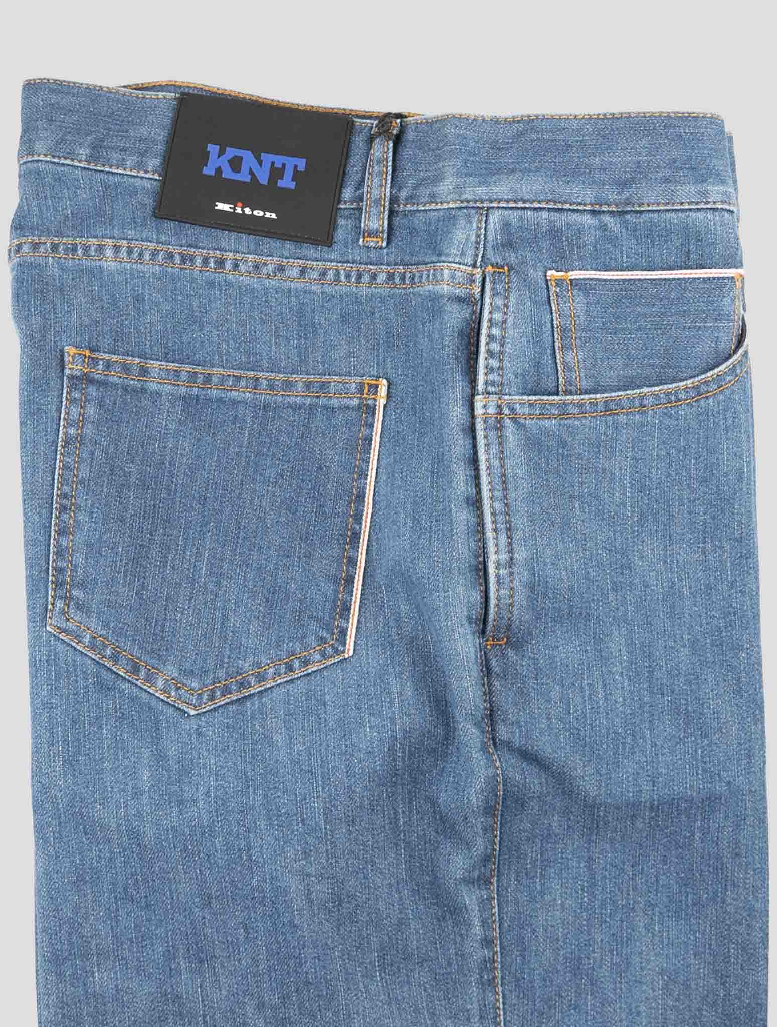 Kiton Knt Denim Cotton Pe Jeans