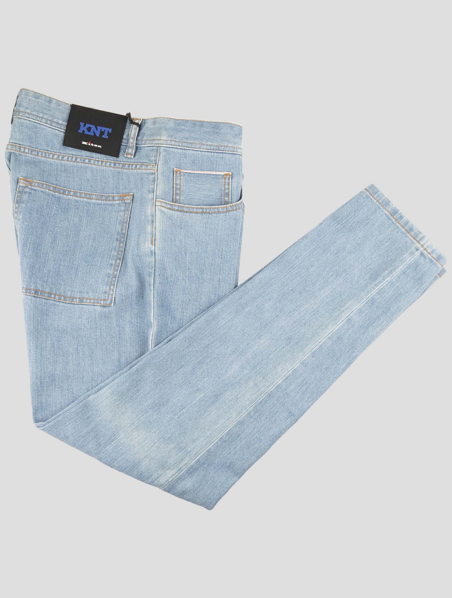 Kiton Knt Denim Cotton Ea Jeans