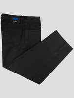 Kiton Knt Black Cotton Ea Jeans