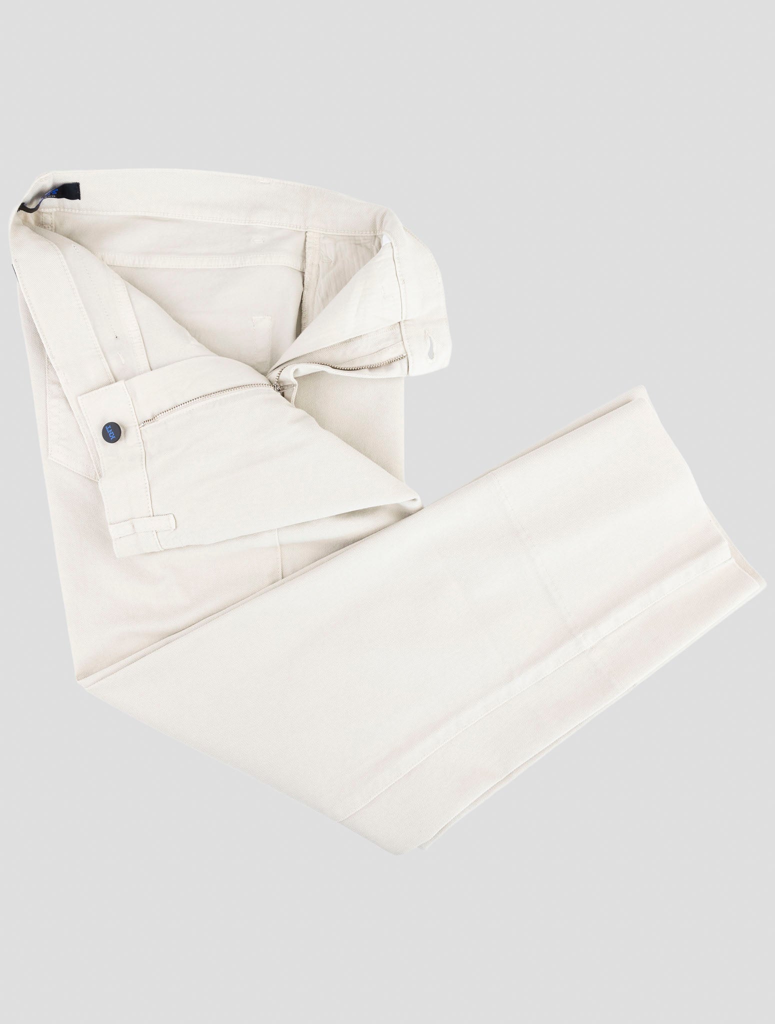Kiton Knt Beige Cotton Ea Jeans