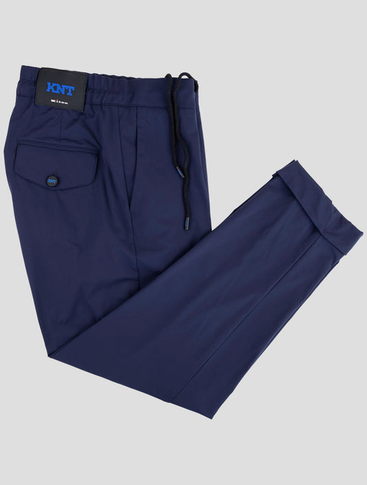 Kiton Knt Blue Pa Ea Pants