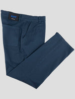 Kiton Knt Blue Cotton Ea Pants