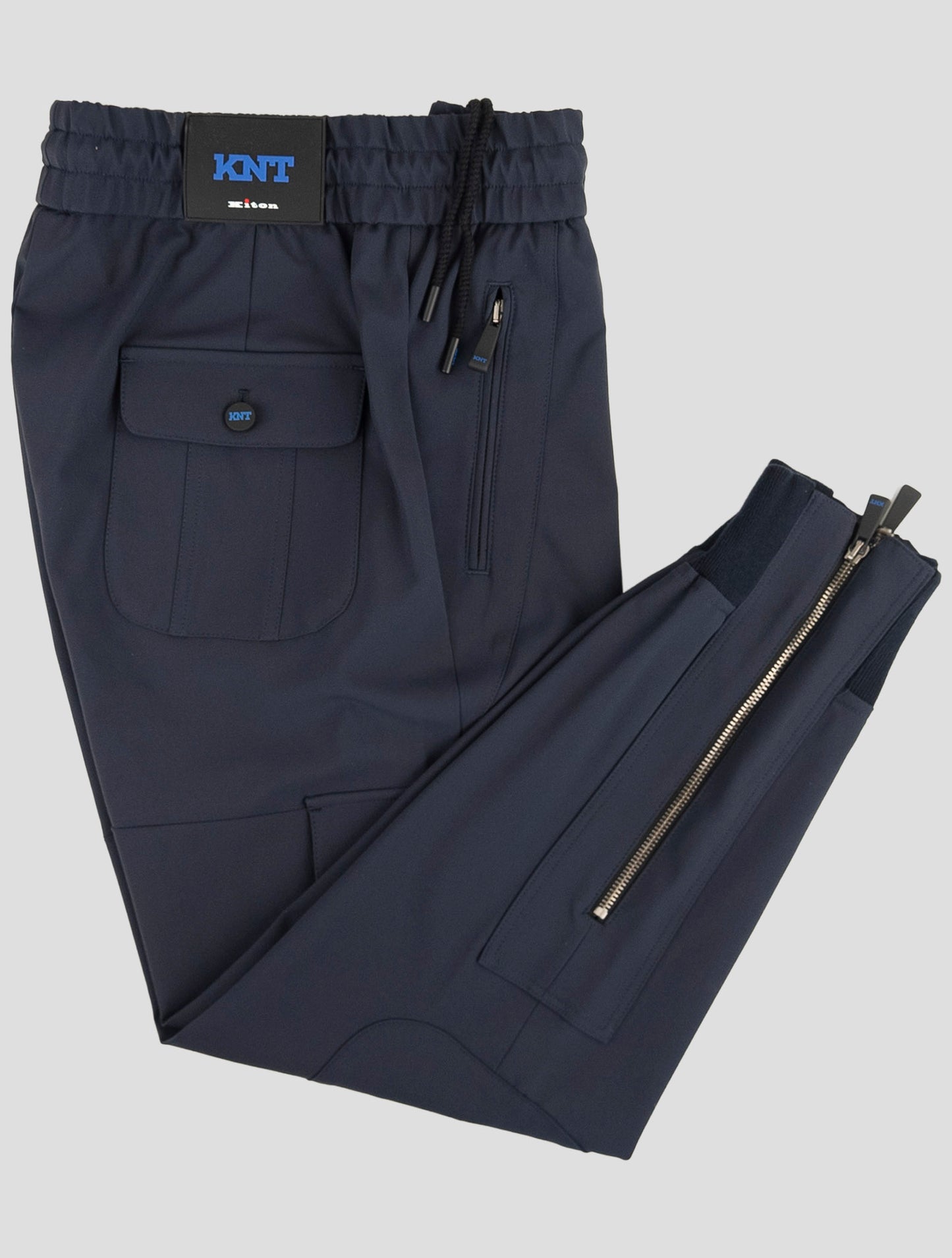 Kiton Knt Blue Pa Ea Jogging Pants