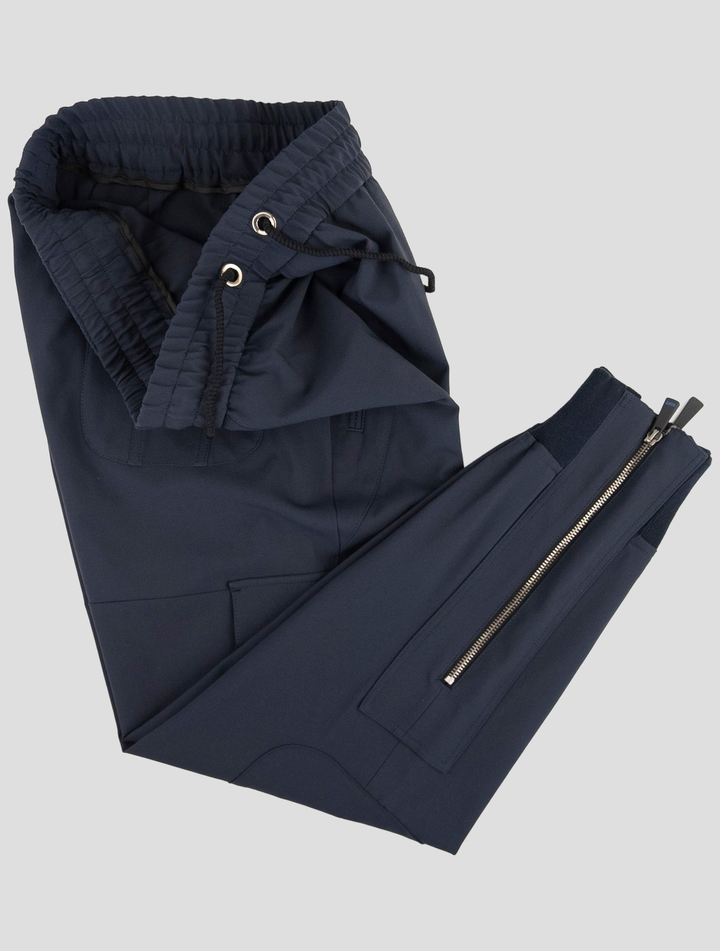 Kiton Knt Blue Pa Ea Jogging Pants