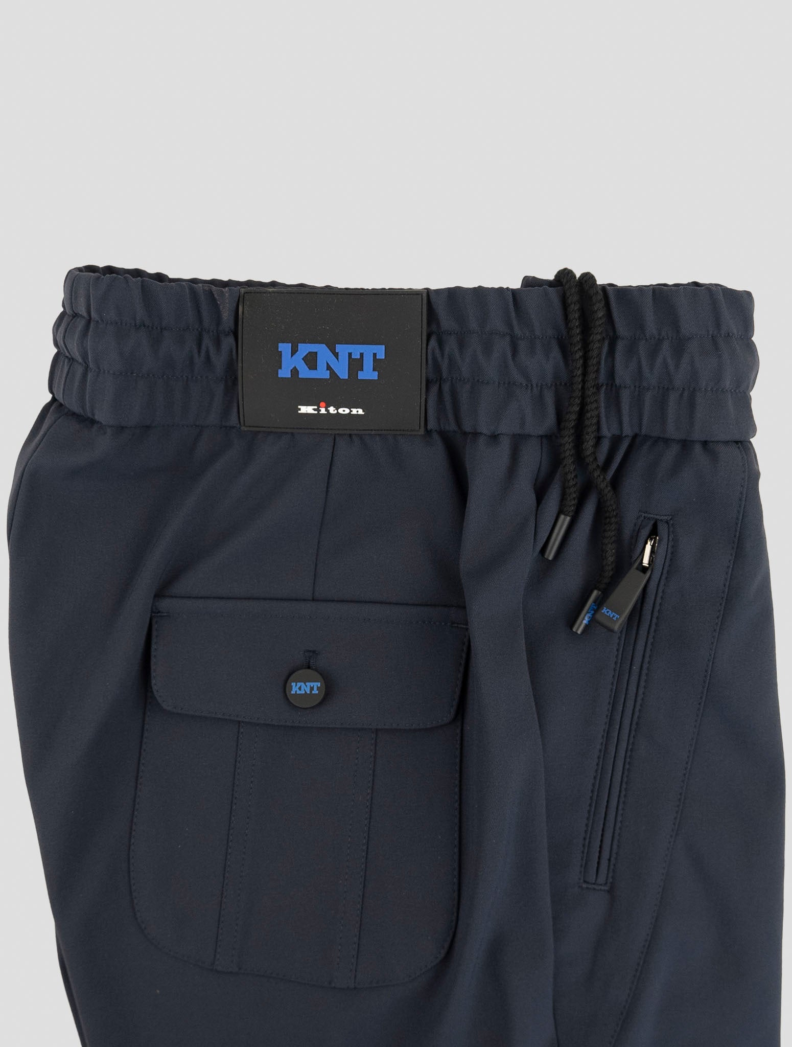 Kiton Knt Blue Pa Ea Jogging Pants