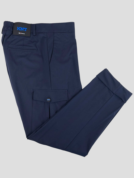 Kiton Knt Blue Pa Ea Cargo Pants