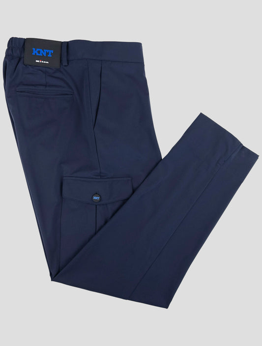 Kiton Knt Blue Pa Ea Cargo Pants