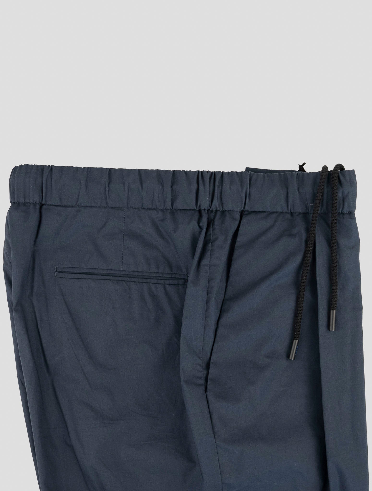 Kiton Knt Blue Cotton Pants
