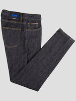 Kiton Knt Dark Gray Cotton Pe Jeans