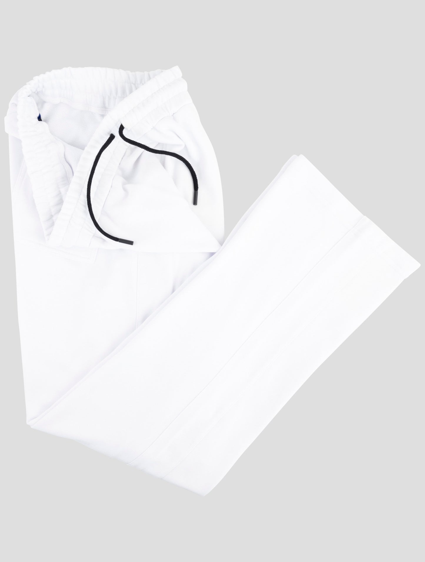 Kiton Knt White Cotton Pants