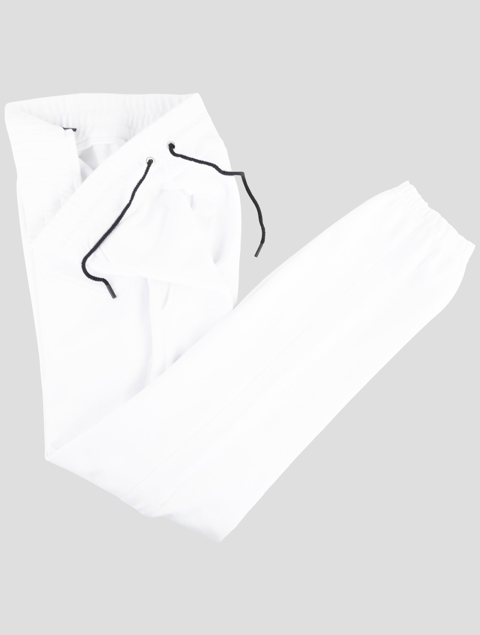 Kiton Knt White Cotton Pants