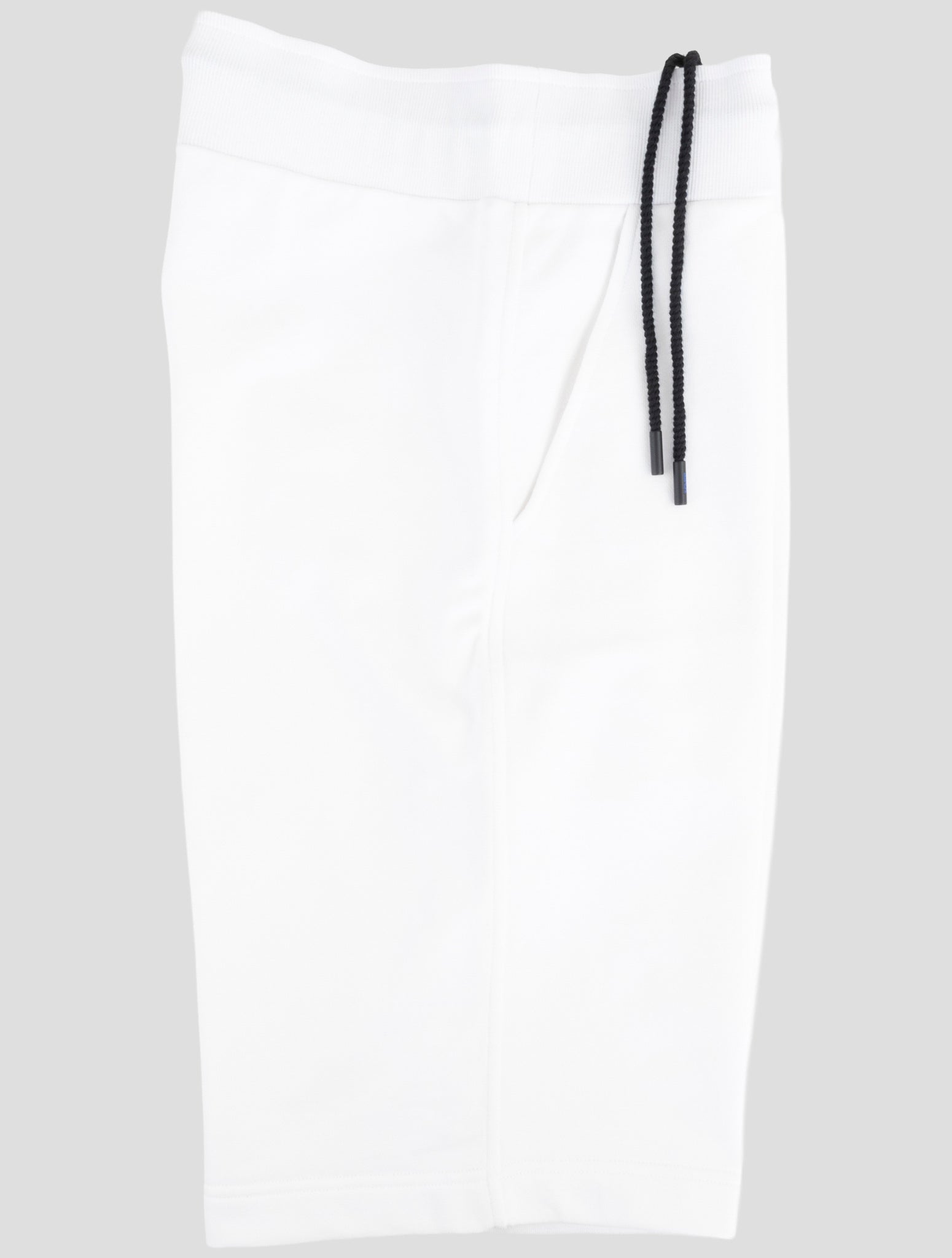 Kiton Knt White Cotton Short Pants