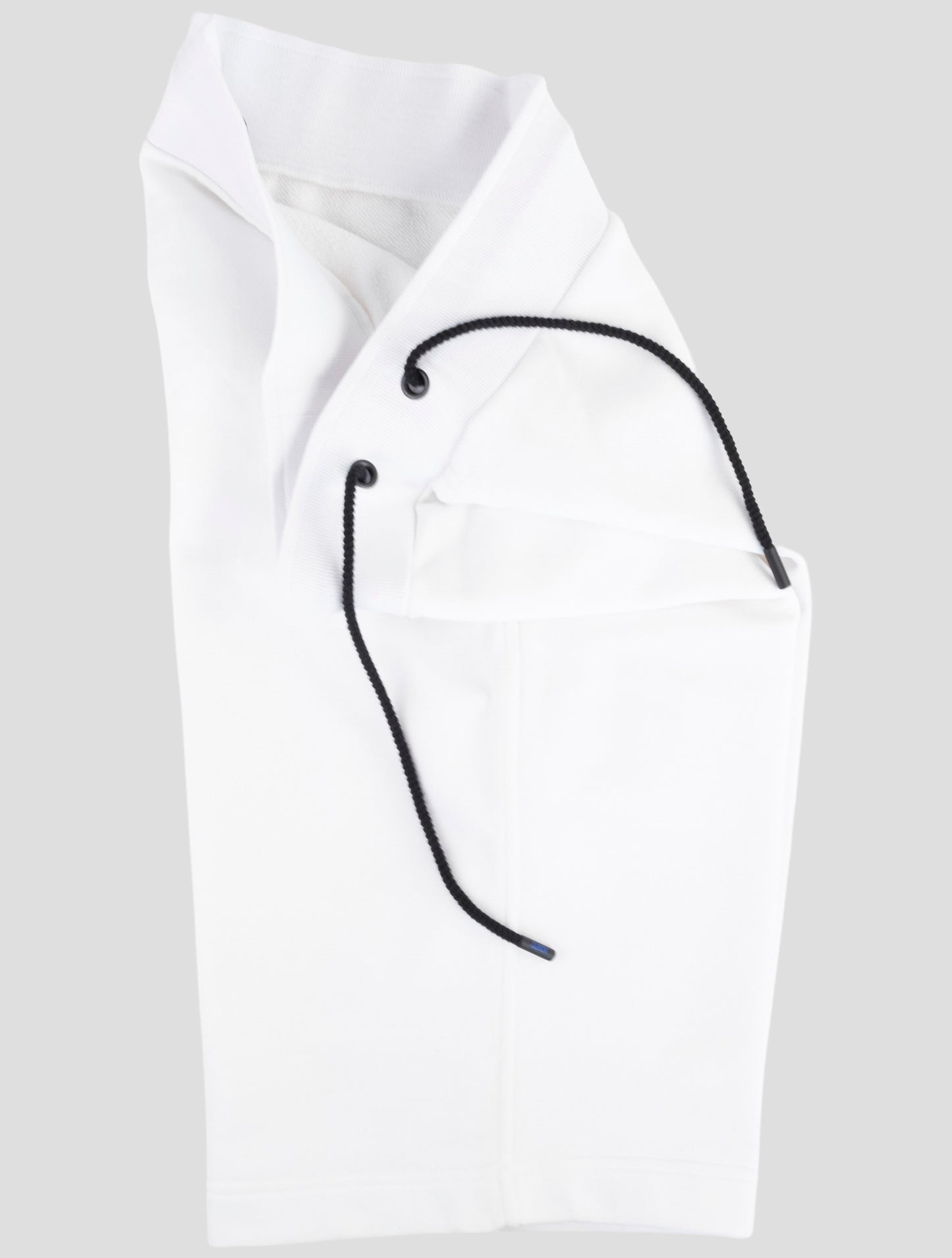 Kiton Knt White Cotton Short Pants