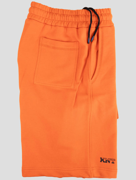 Kiton Knt Orange Cotton Short Pants