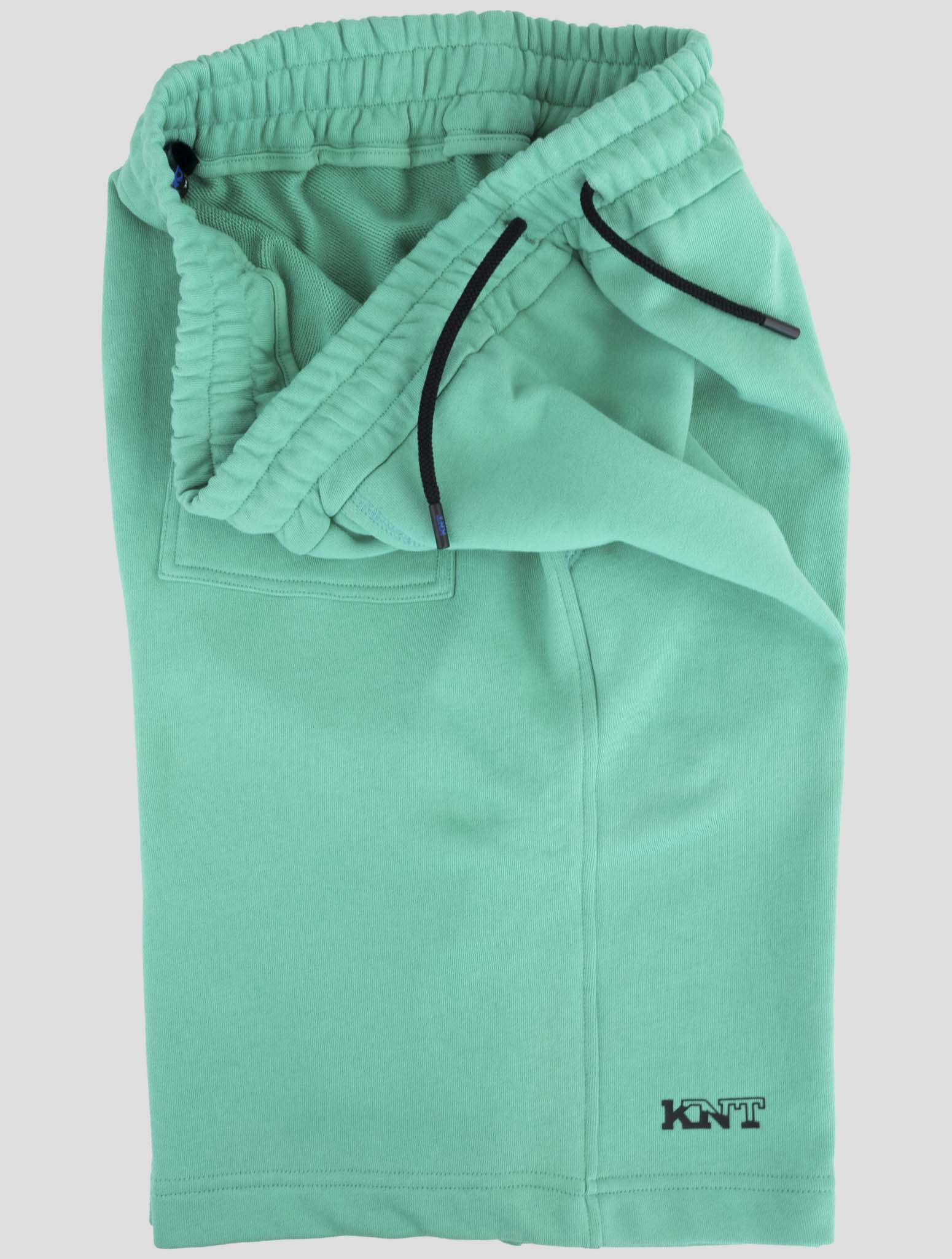 Kiton Knt Green Cotton Short Pants