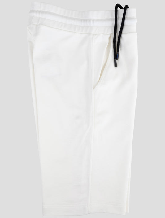 Kiton Knt White Viscose Ea Short Pants