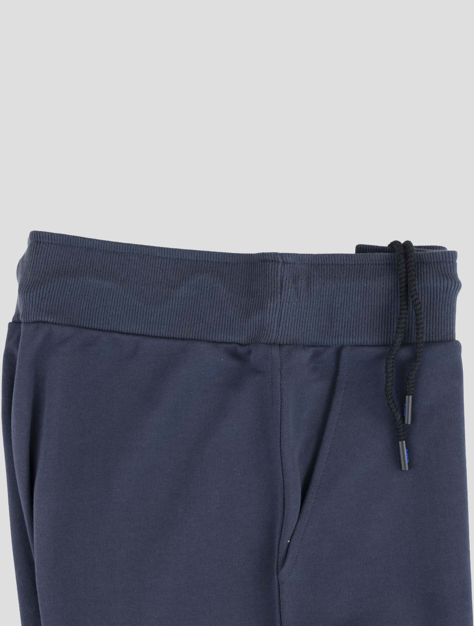Kiton Knt Blue Cotton Short Pants