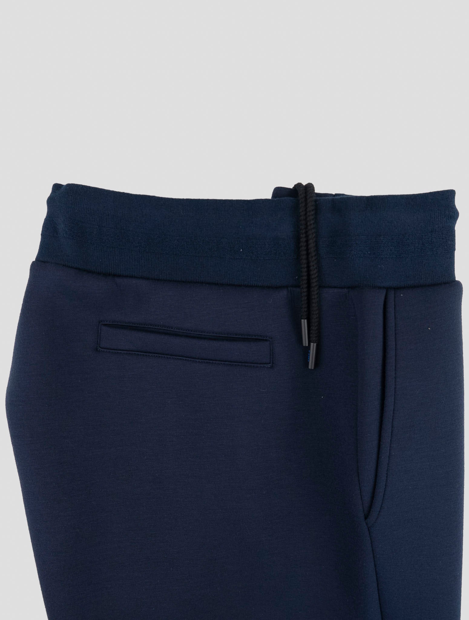 Kiton Knt Blue Viscose Ea Jogging Pants