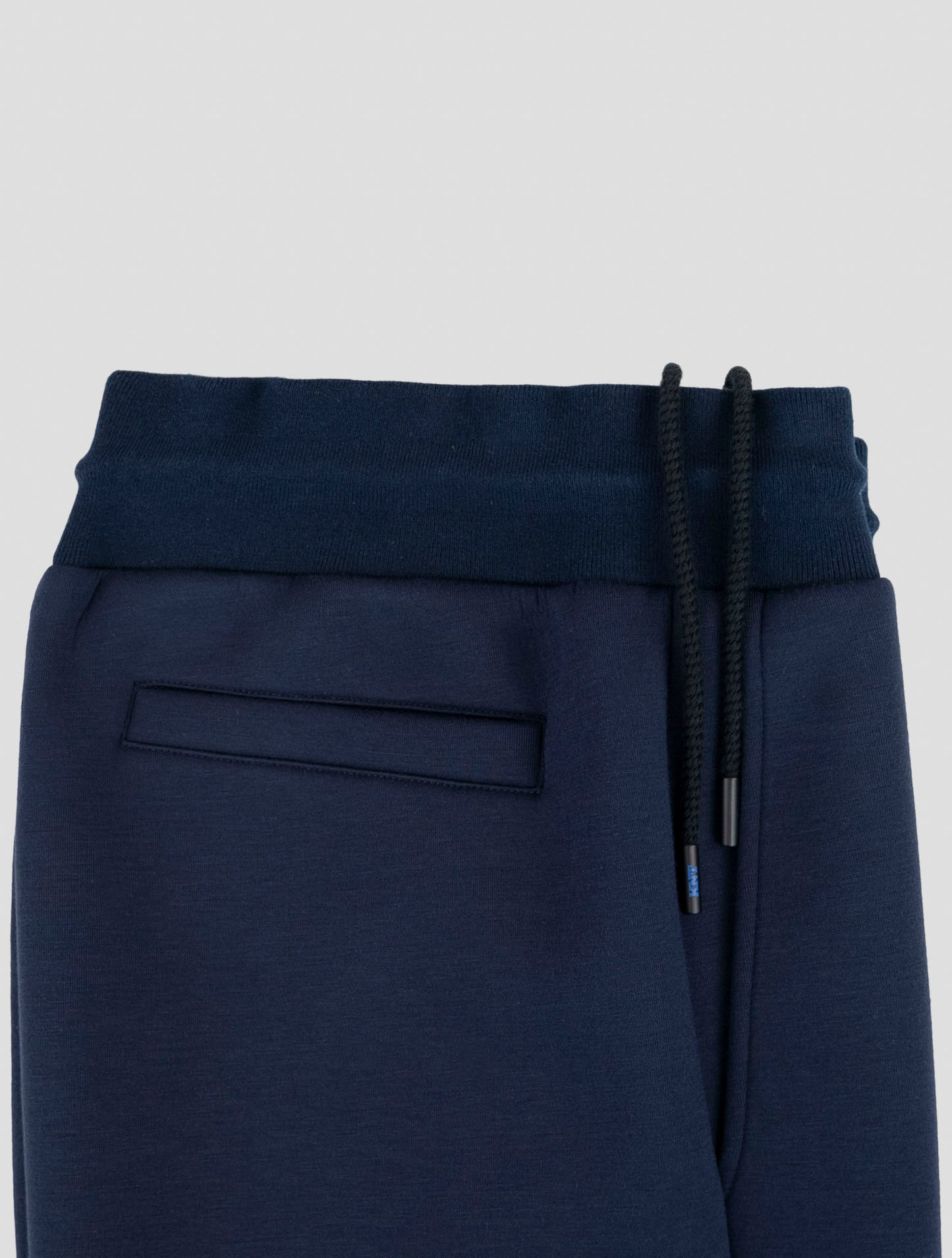 Kiton Knt Blue Viscose Ea Jogging Pants