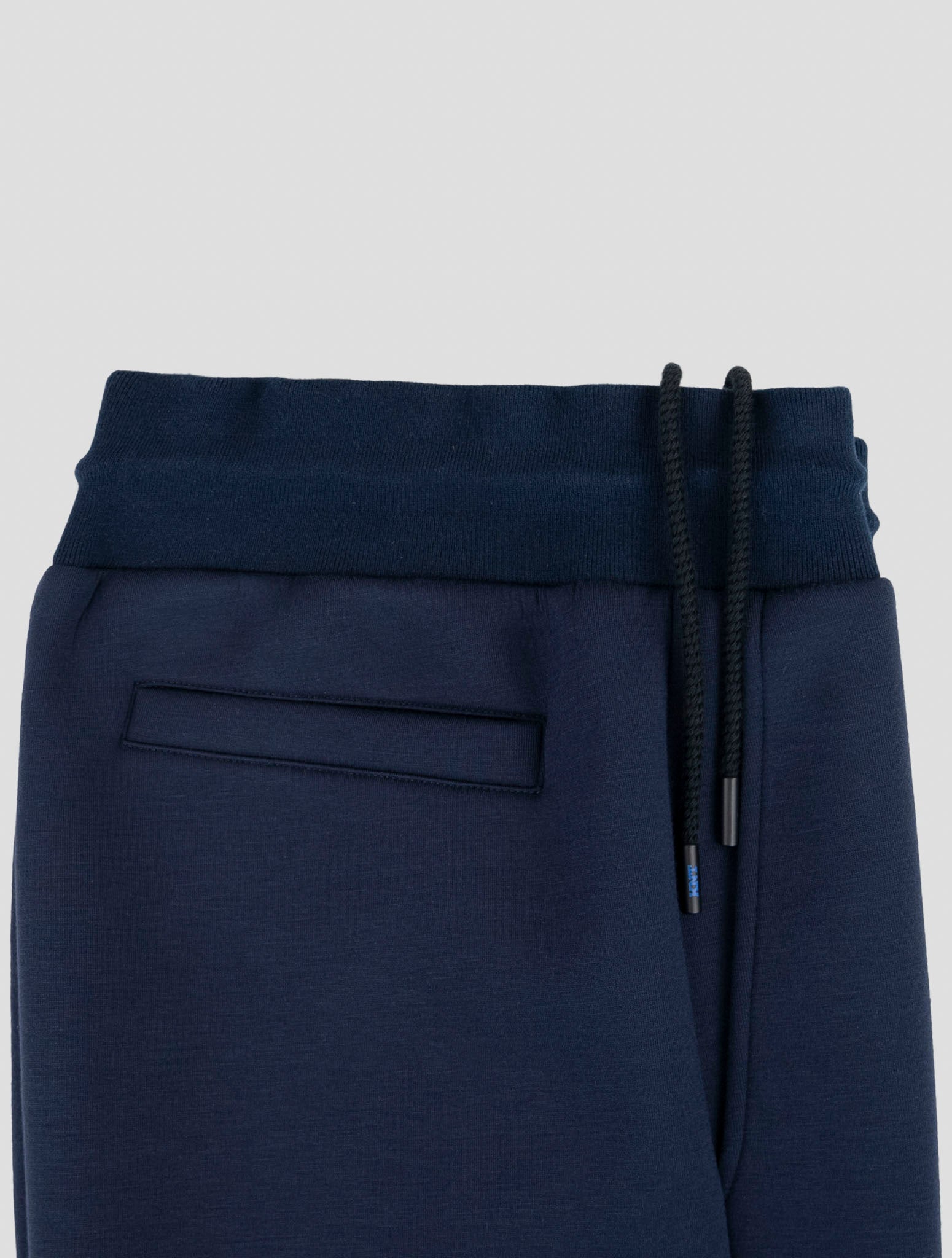 Kiton Knt Blue Viscose Ea Jogging Pants