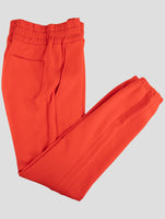 Kiton Knt Red Cotton Ea Velvet Salopette