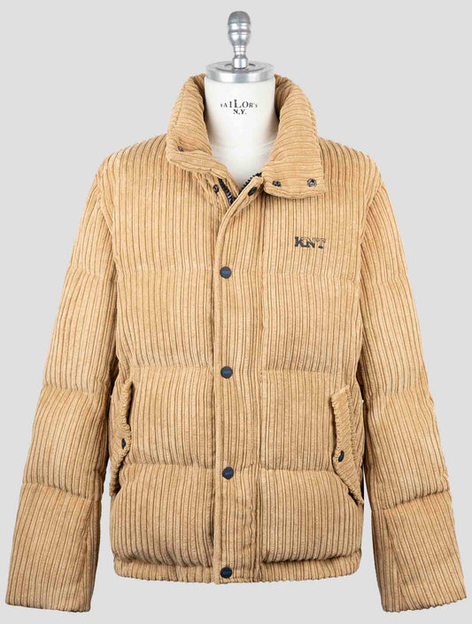 Kiton Knt Beige Pl Pa Velvet Coat