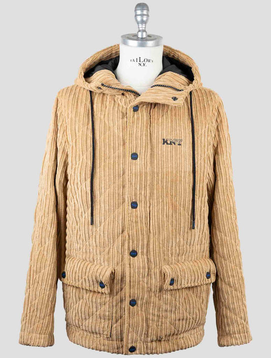Kiton Knt Beige Pl Pa Velvet Coat