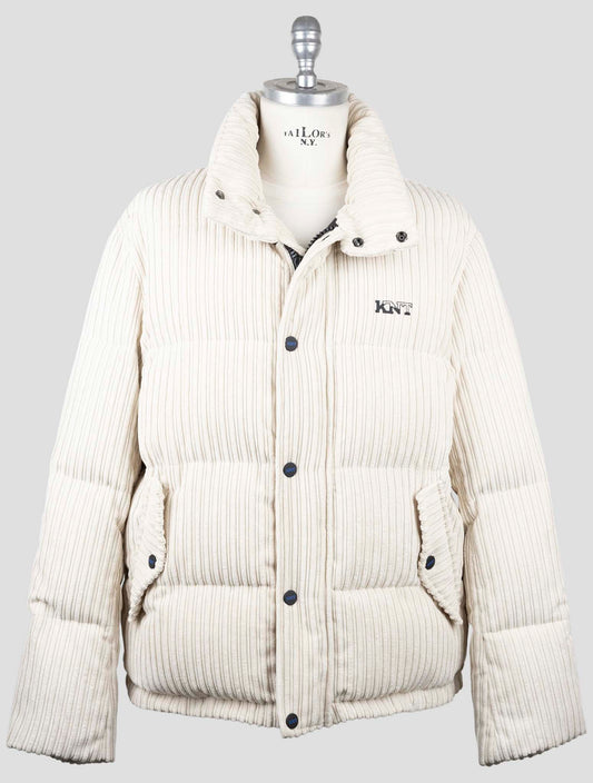 Kiton Knt White Pl Pa Velvet Coat
