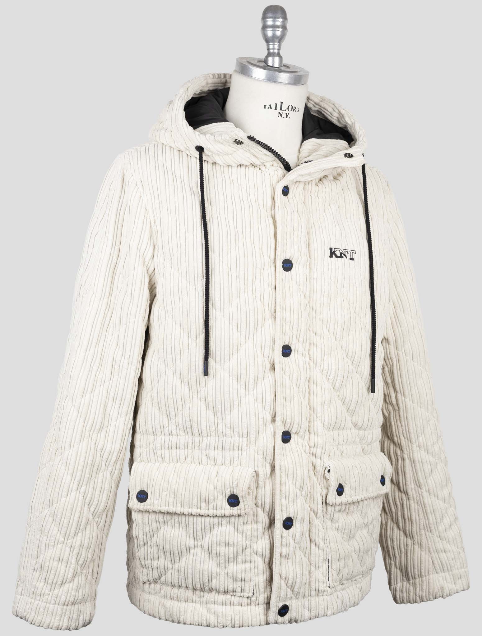 Kiton Knt White Pl Pa Velvet Coat