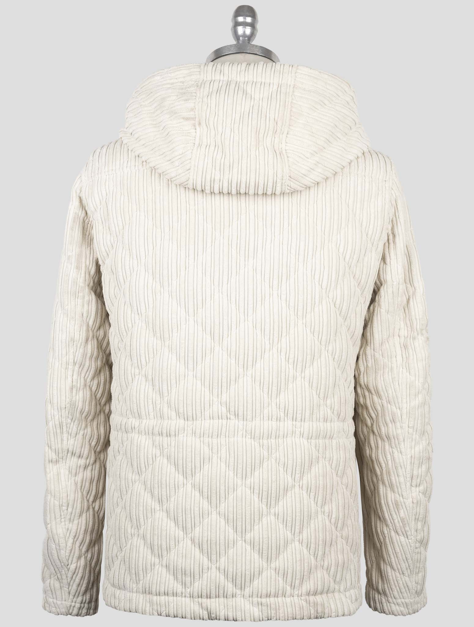 Kiton Knt White Pl Pa Velvet Coat