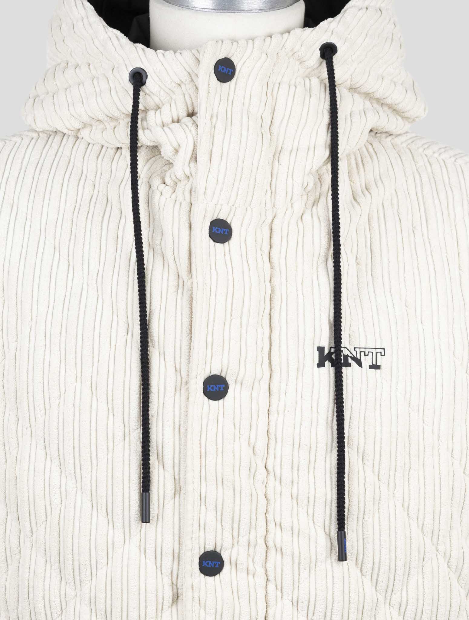 Kiton Knt White Pl Pa Velvet Coat