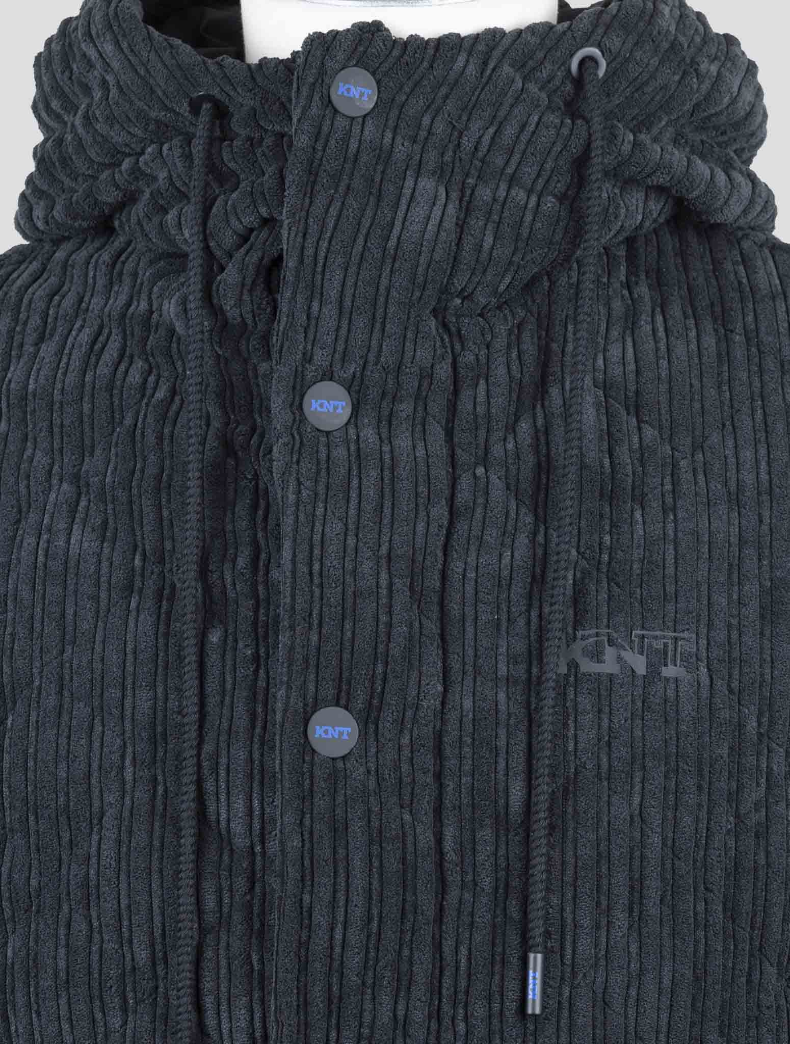 Kiton Knt Black Pl Velvet Coat