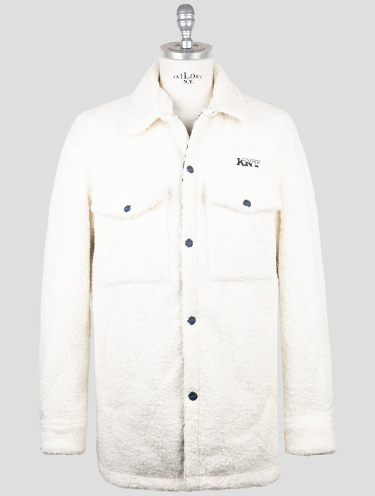 Kiton Knt White Pl Coat