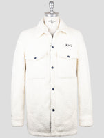 Kiton Knt White Pl Coat