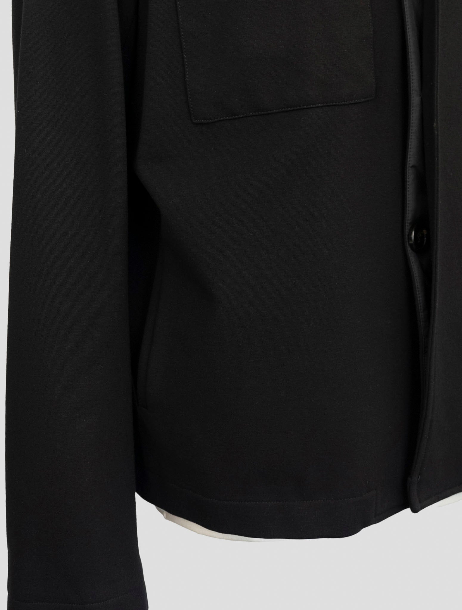 Kiton Knt Black Viscose Pa Ea Overcoat