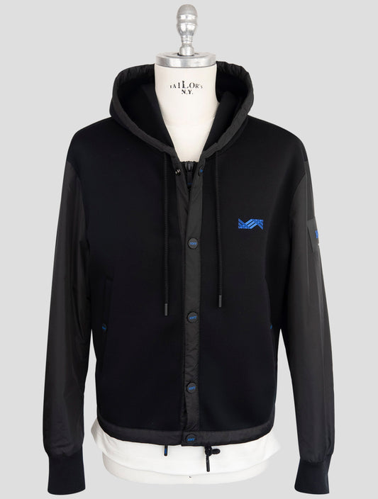 Kiton Knt Black Modal Coat