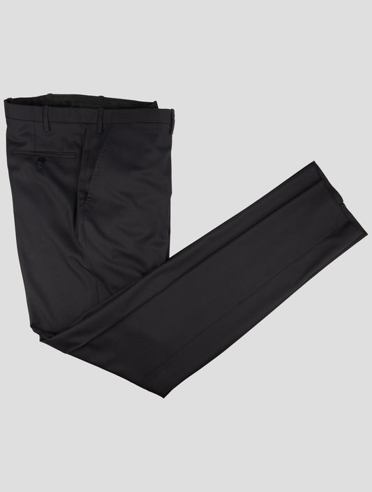 Kiton Blue Wool 14 Micron Pants