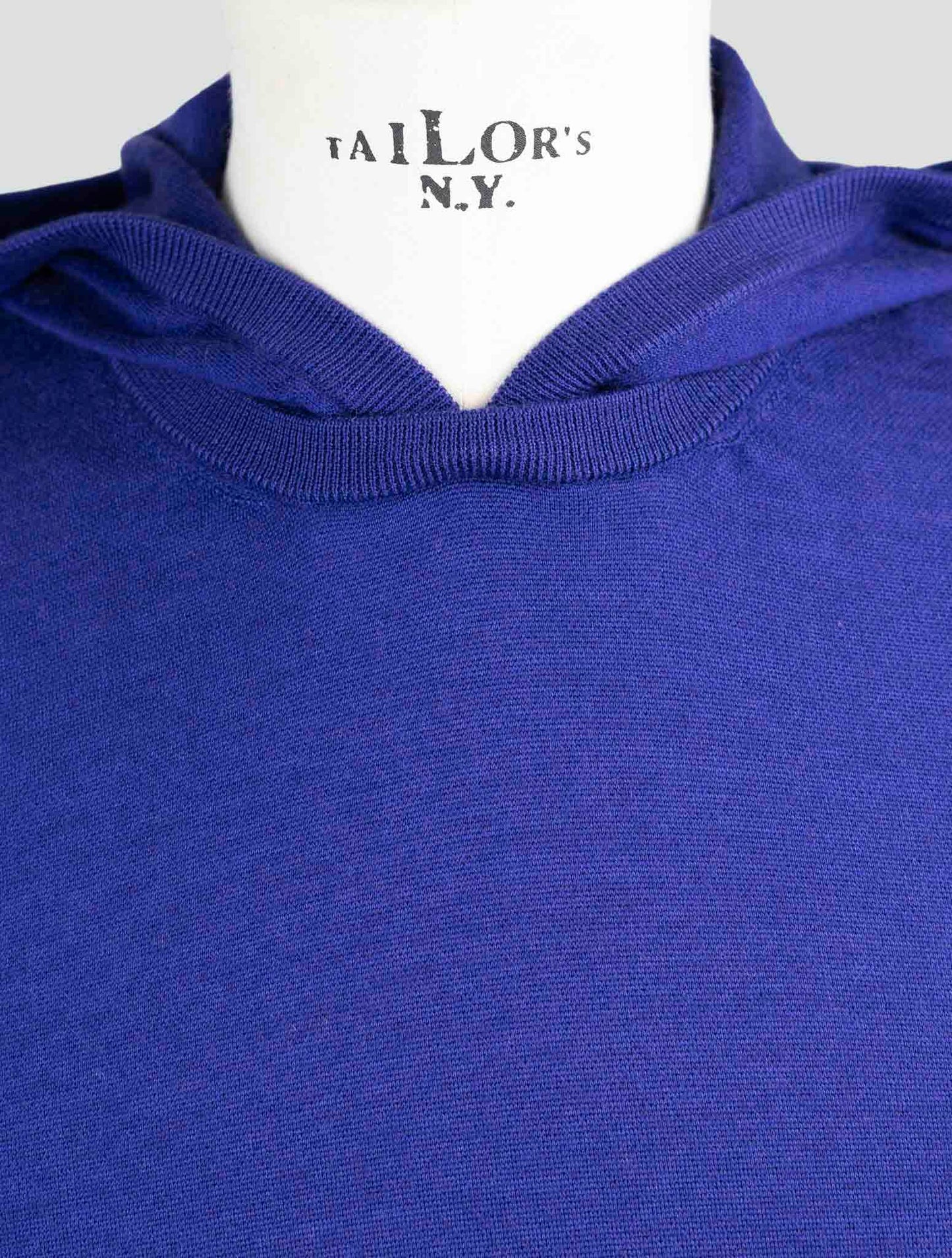 Kiton Blue Cashmere Silk Sweater