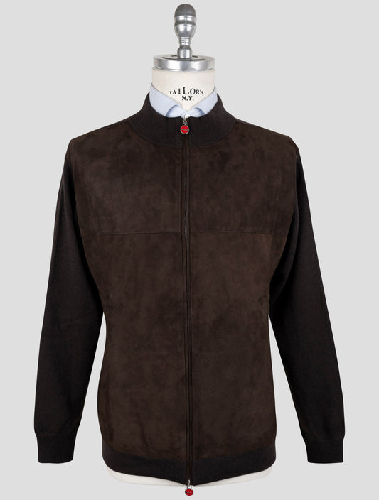 Kiton Brown Cashmere Coat