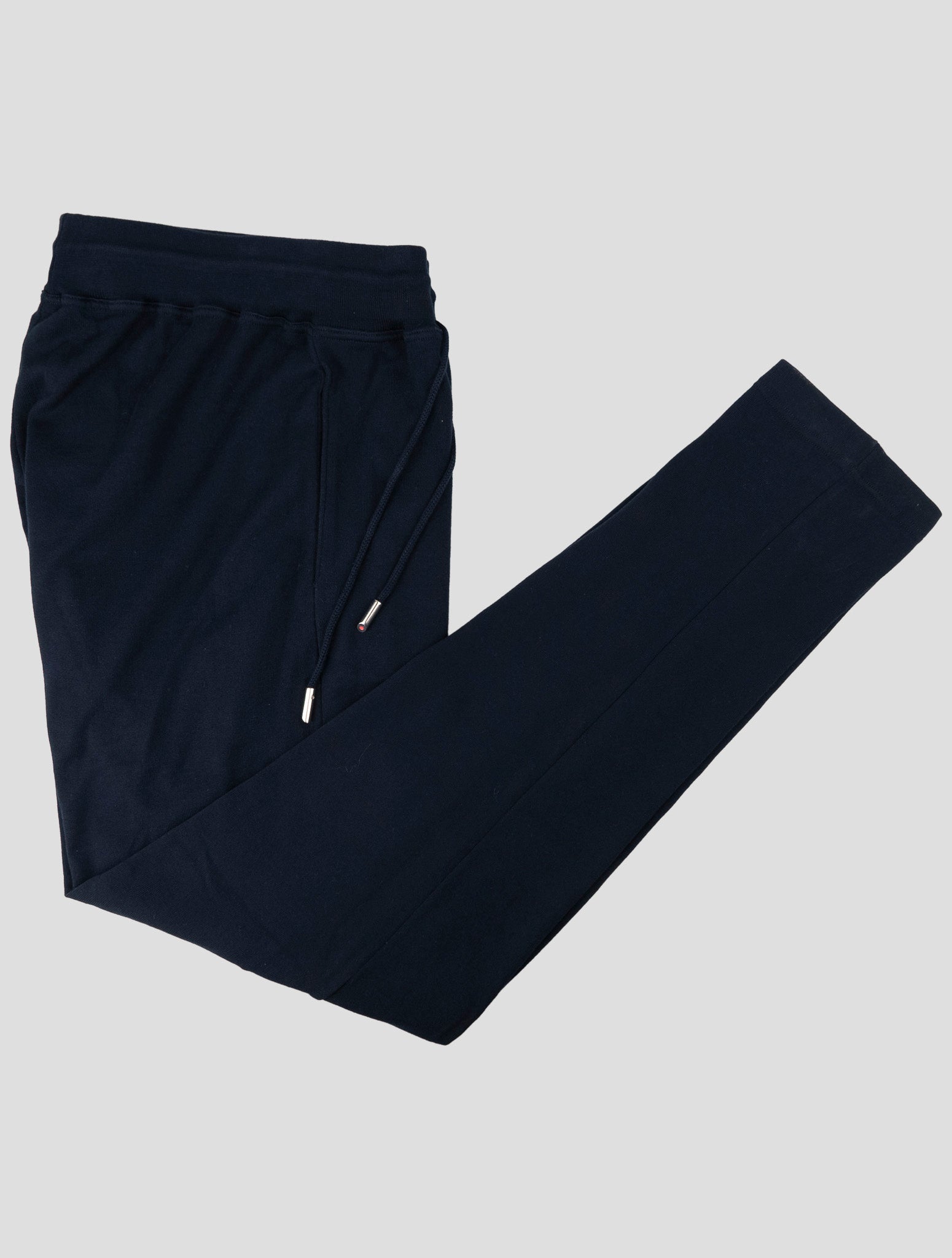 Kiton Blue Cotton Jogging Pants
