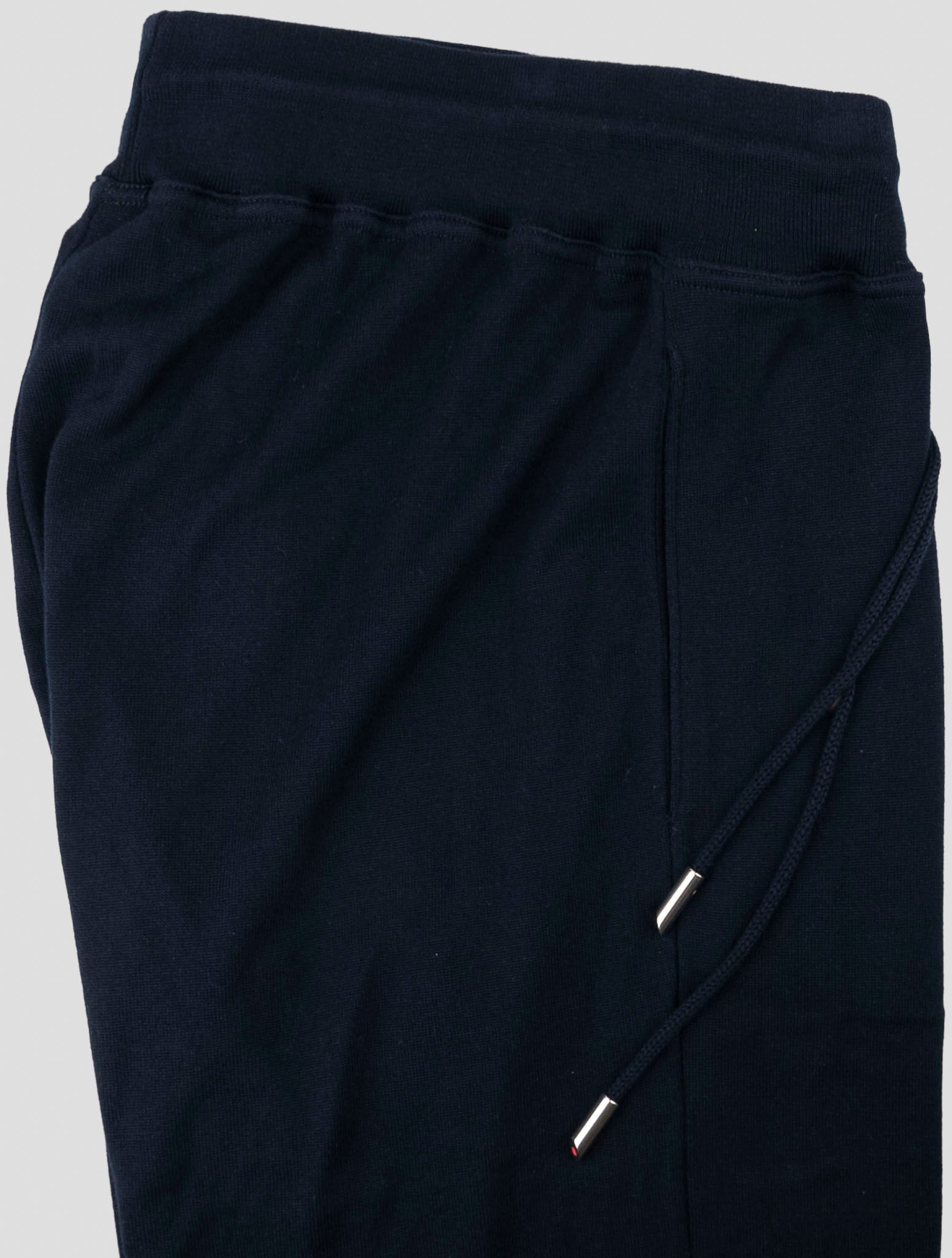 Kiton Blue Cotton Jogging Pants