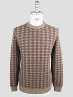 Kiton Brown Cashmere Sweater Crewneck